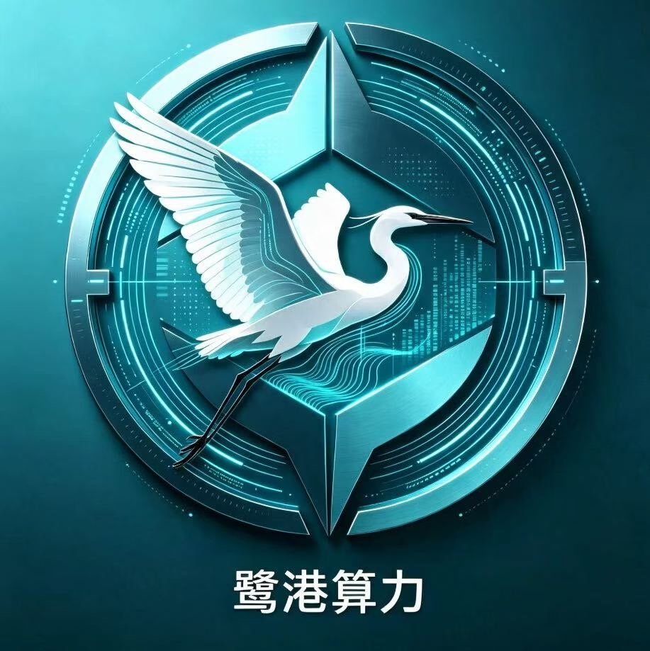 鹭港算力 Logo